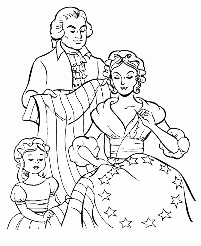 Plansa de colorat cu Familie 30 25